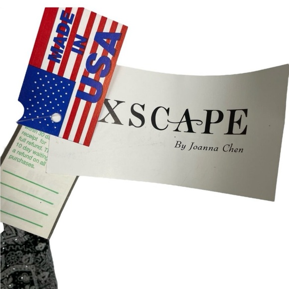 Xscape by Johanna Chen NWT sleeveless glitter top - Picture 4 of 12